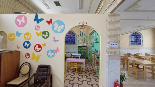 بخش کودک کتابخانه